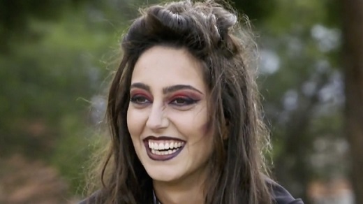 Ana, caracterizada de vampiresa durante el programa de ayer - RTVE